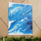 Blue Vapour. - Canvas