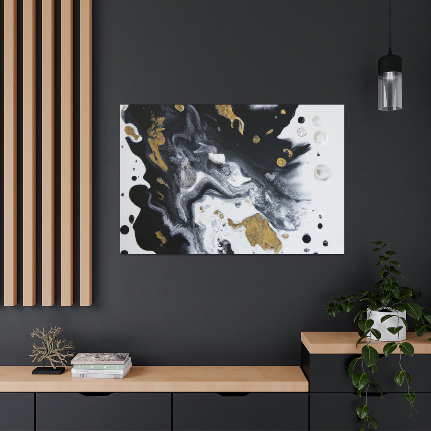 Cosmic Elegance. - Canvas