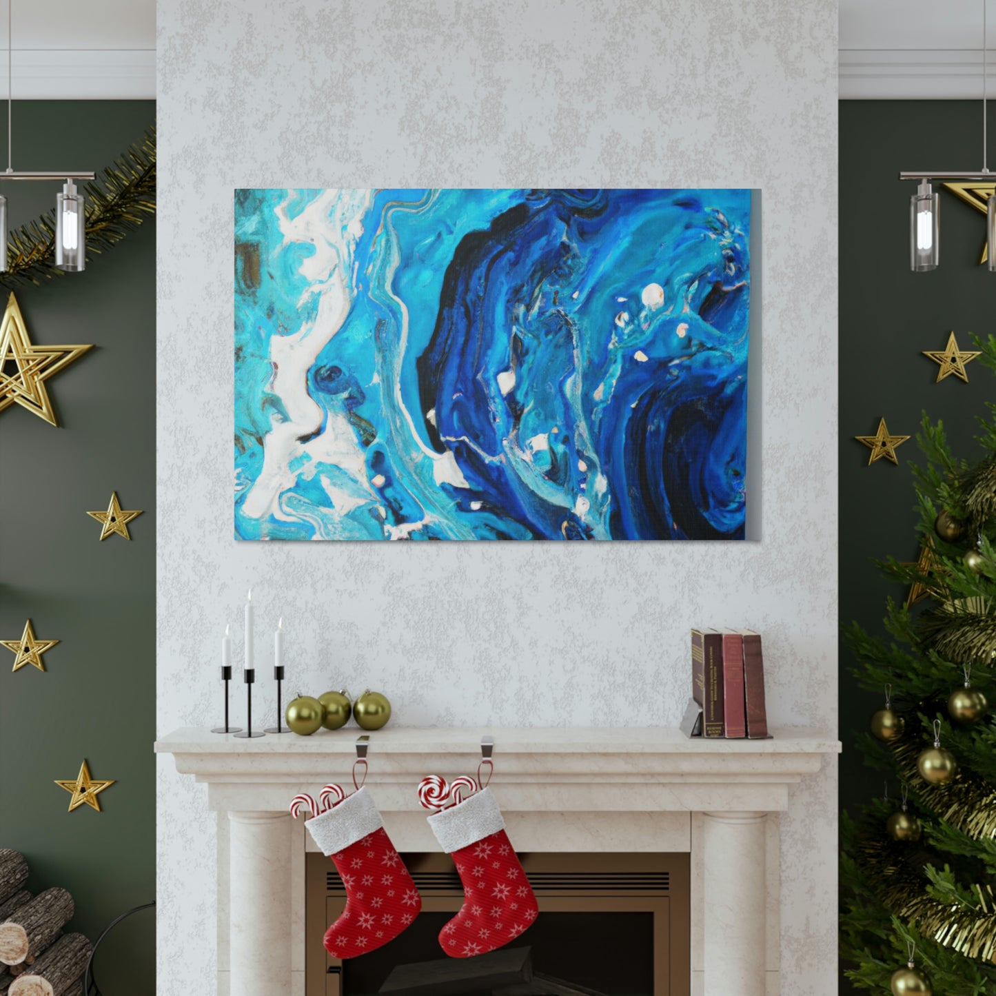Aqua Abyss - Canvas