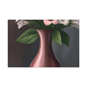 "Detailed Floral Bloom." - Canvas