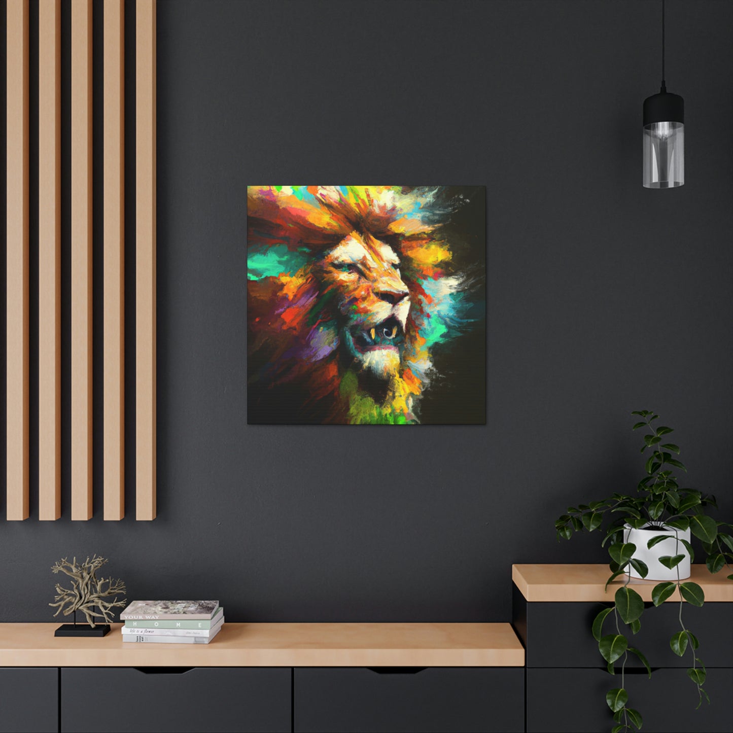 Rainbow Majesty - Canvas