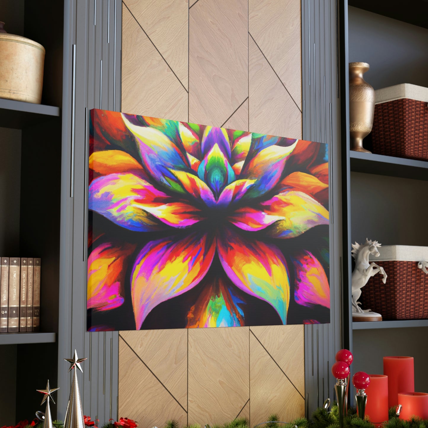 "Vivid Blooms" - Canvas