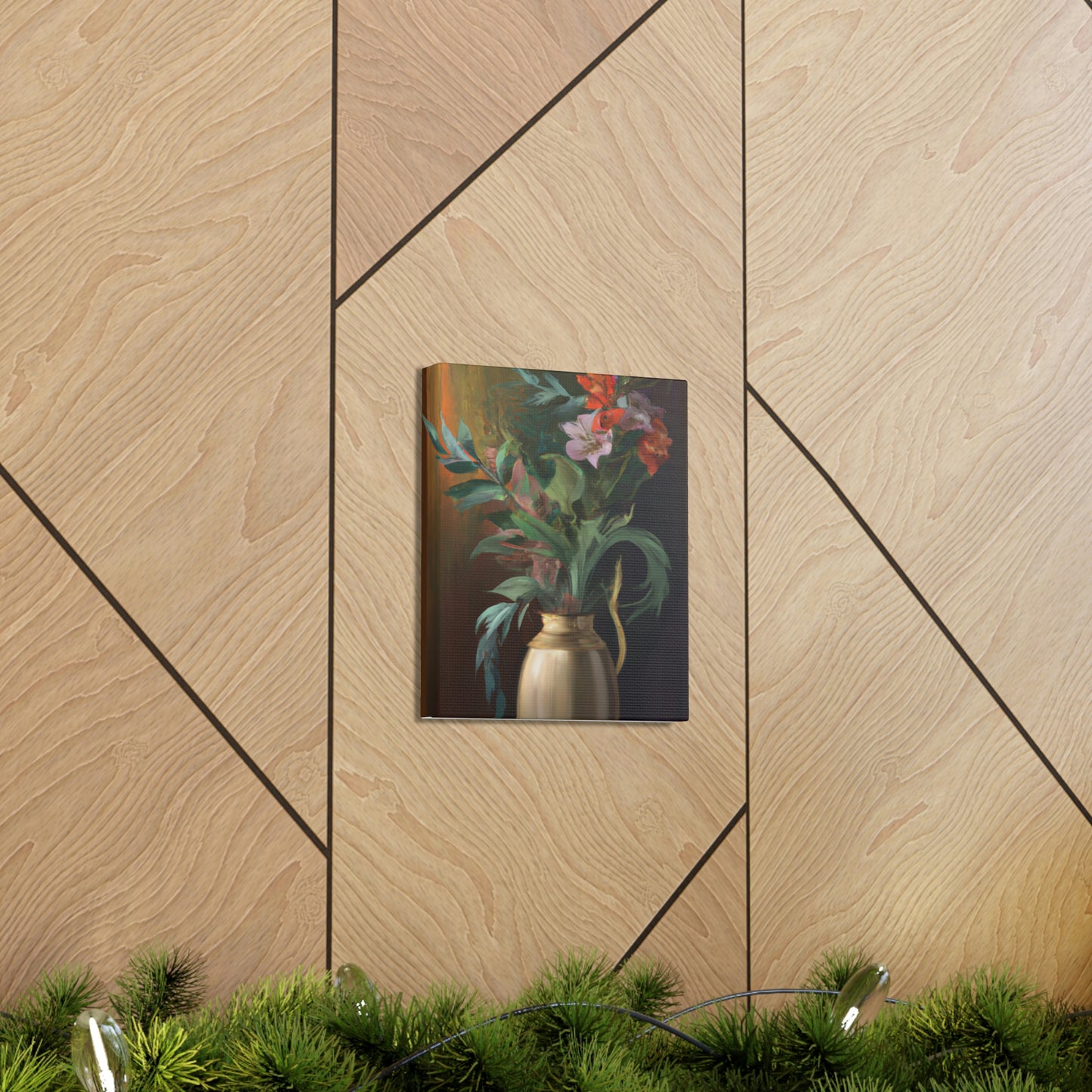 Floral Splendor Dream - Canvas