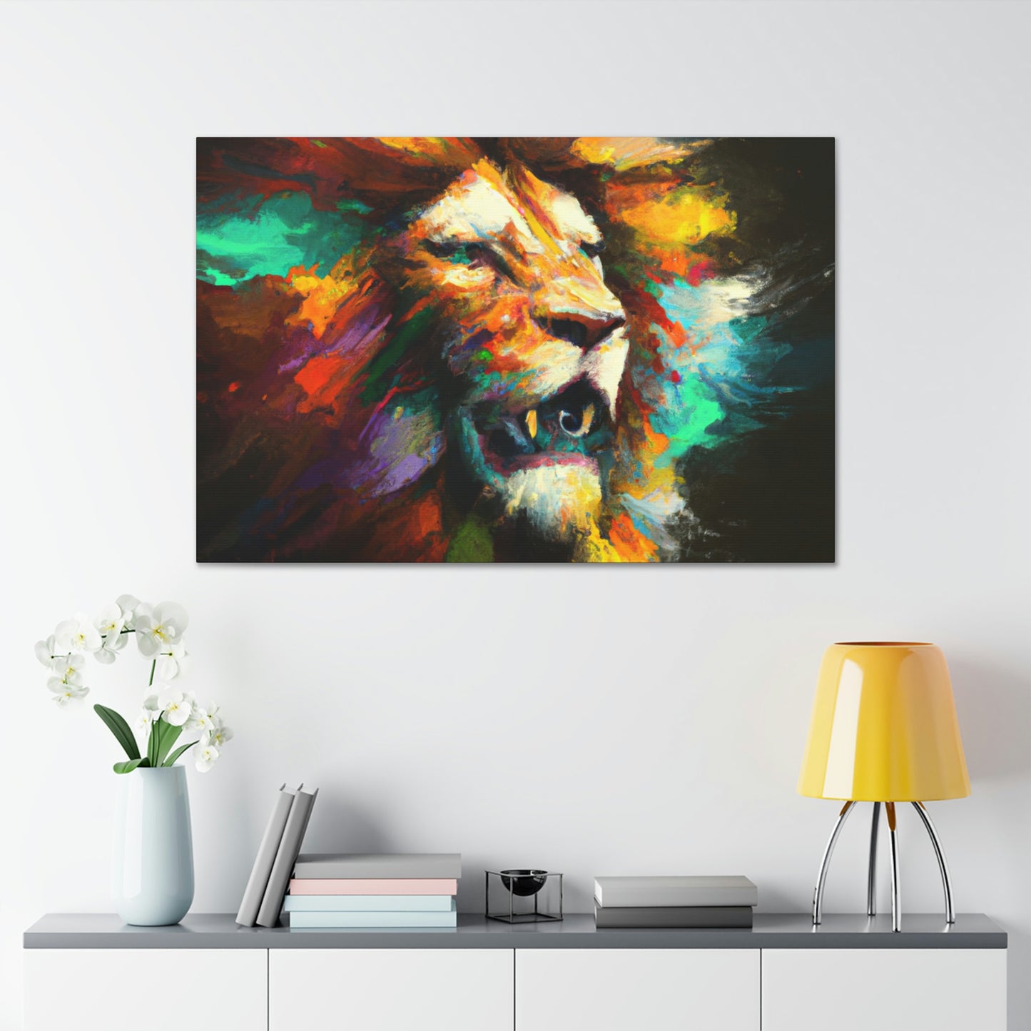 Rainbow Majesty - Canvas