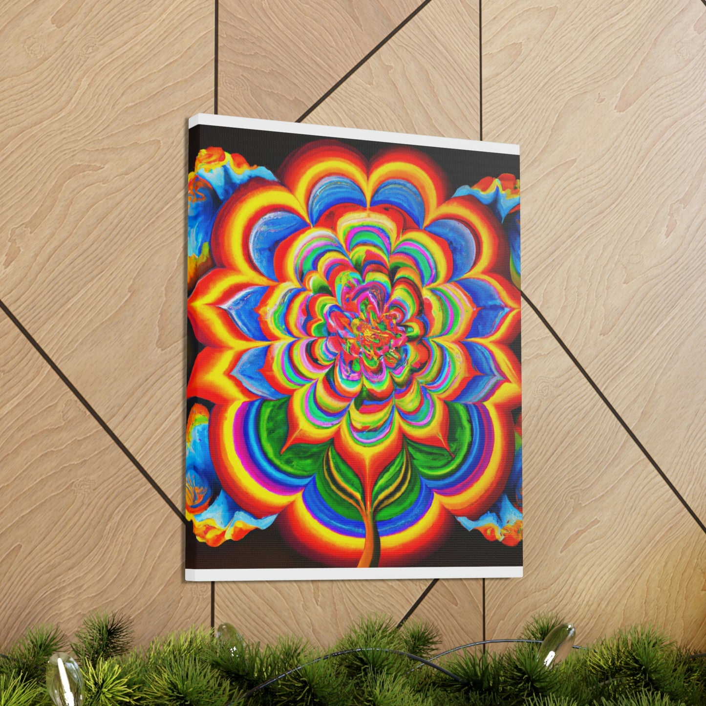 "Vibrant Blooms" - Canvas