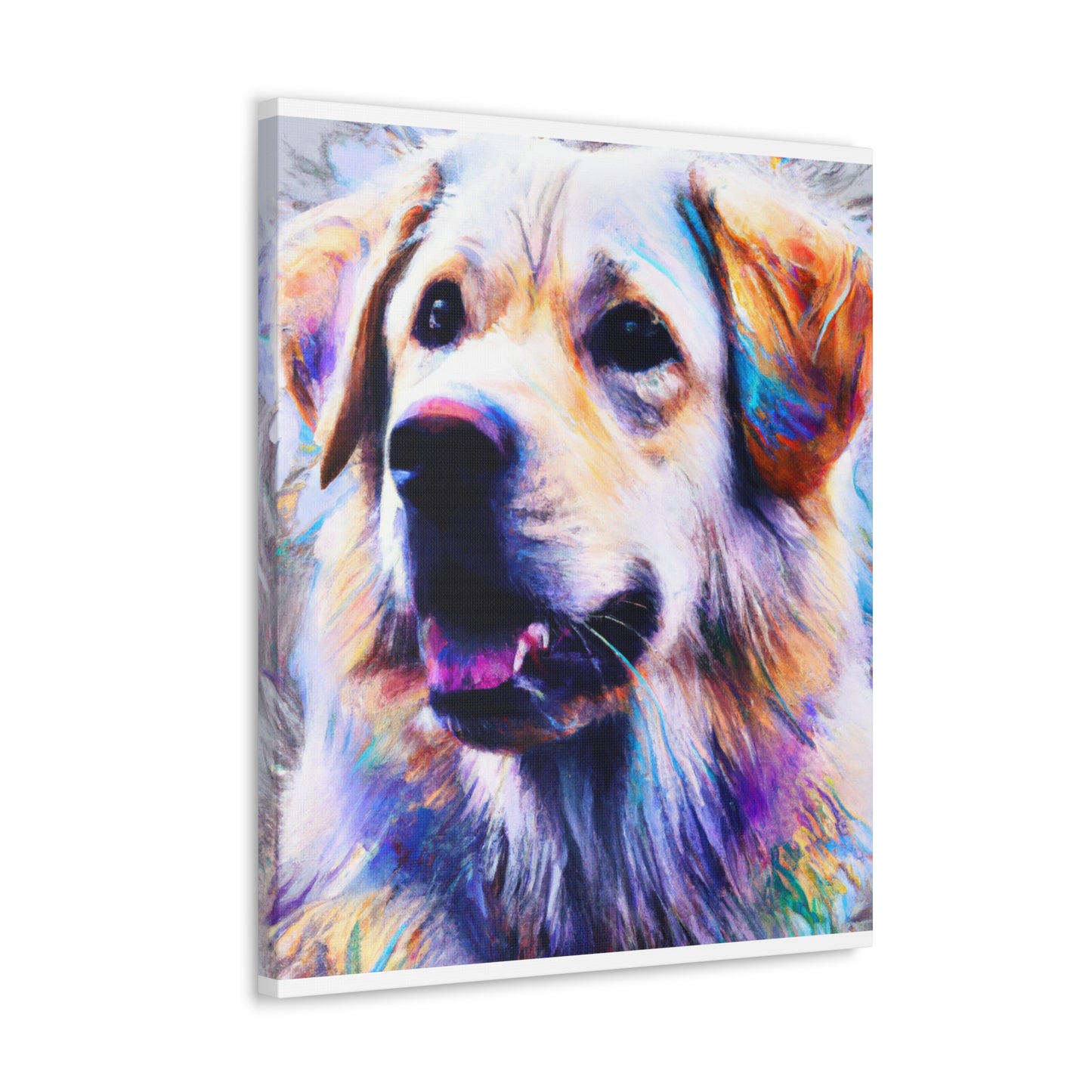 "Canine Elegance" - Canvas