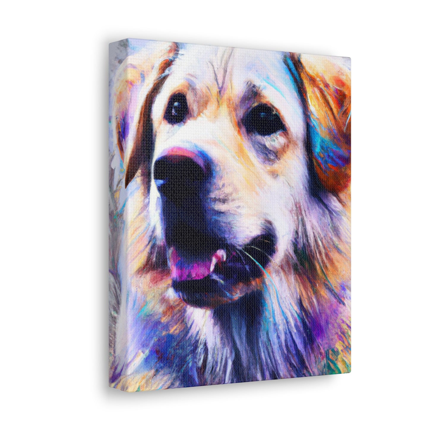 "Canine Elegance" - Canvas