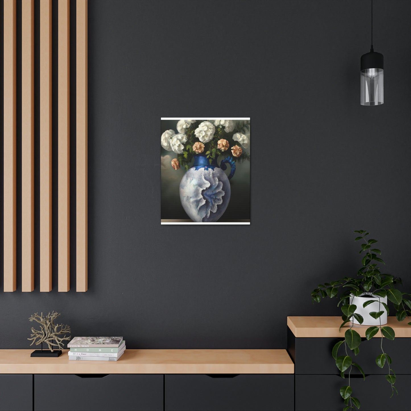 Floral Eternity Bliss - Canvas