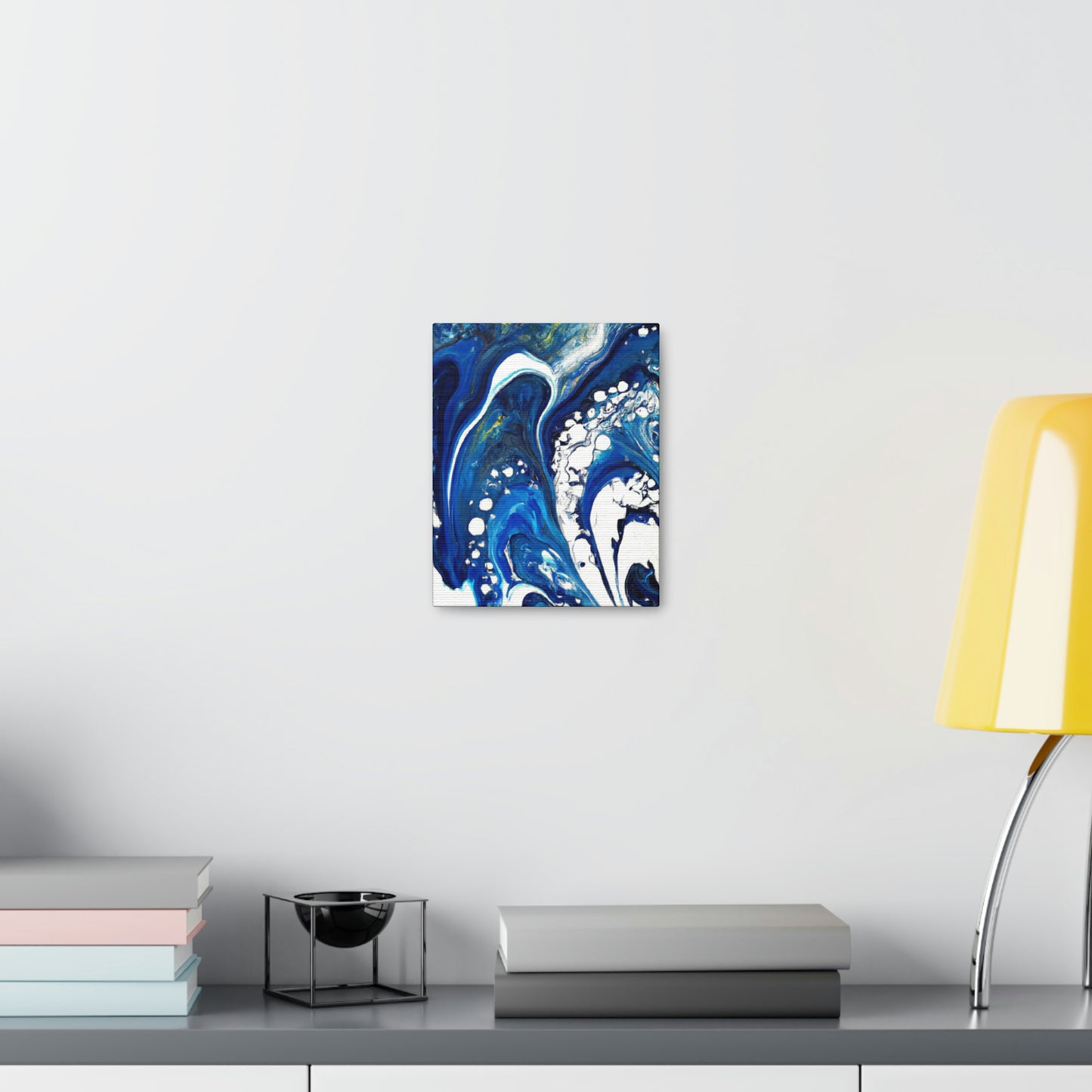 Aqua Drift - Canvas