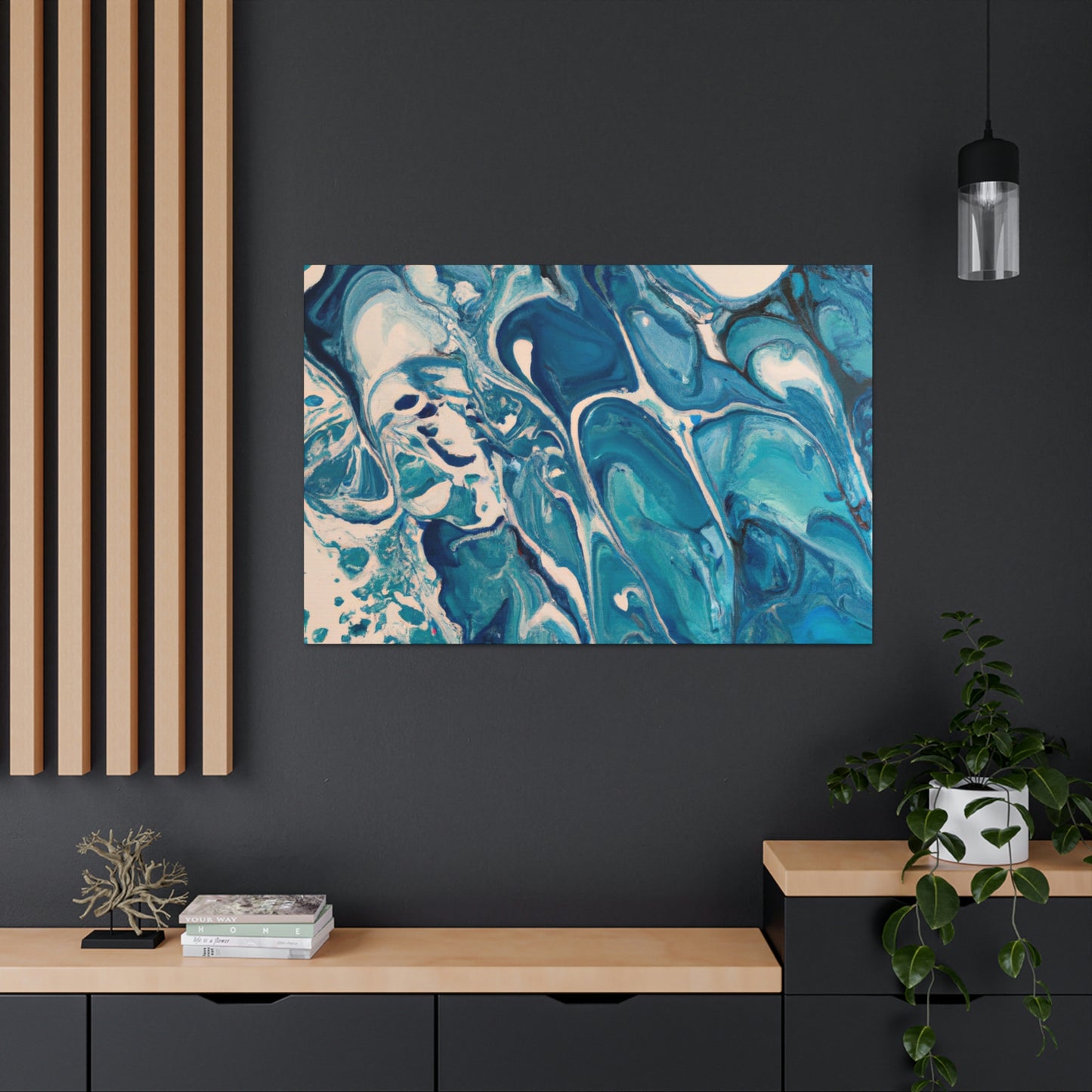 Celestial Flow - Canvas
