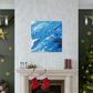 Blue Vapour. - Canvas