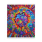Trippy Floral. - Canvas