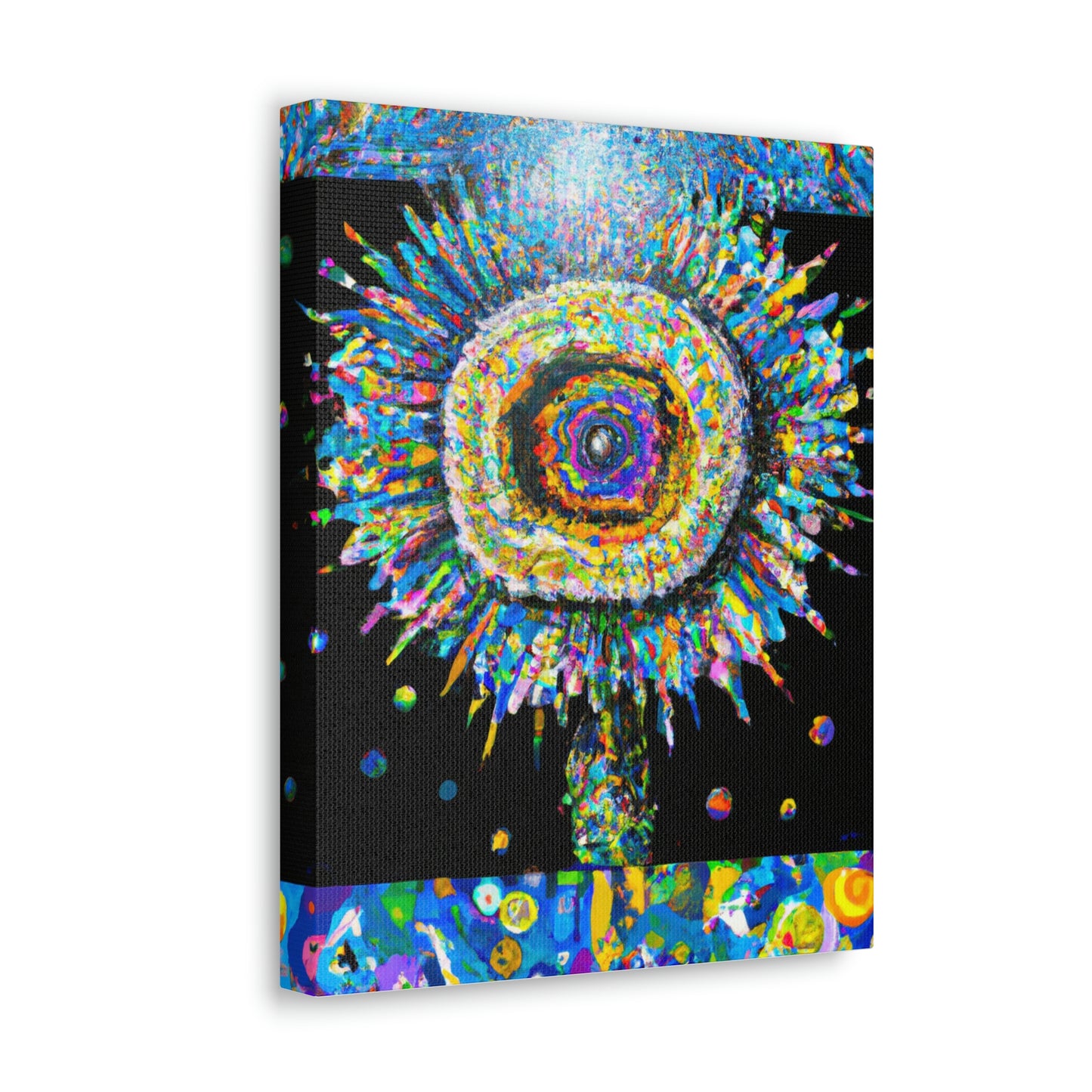Tri-Bloom Blast - Canvas
