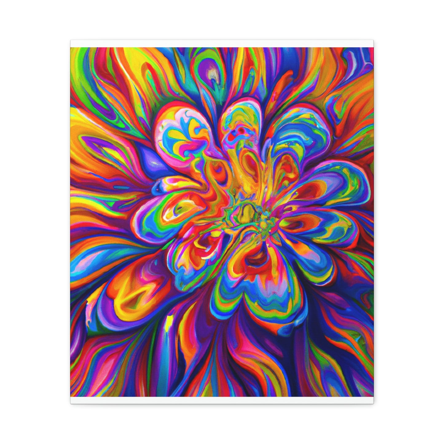 Blissful Blooms - Canvas