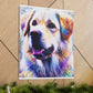 "Canine Elegance" - Canvas