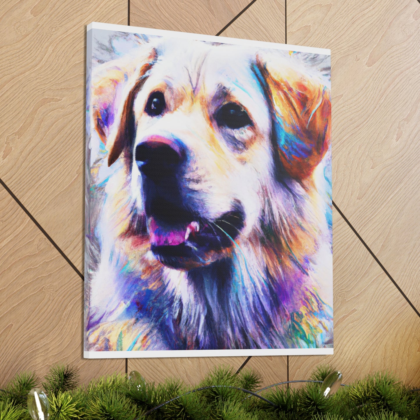 "Canine Elegance" - Canvas
