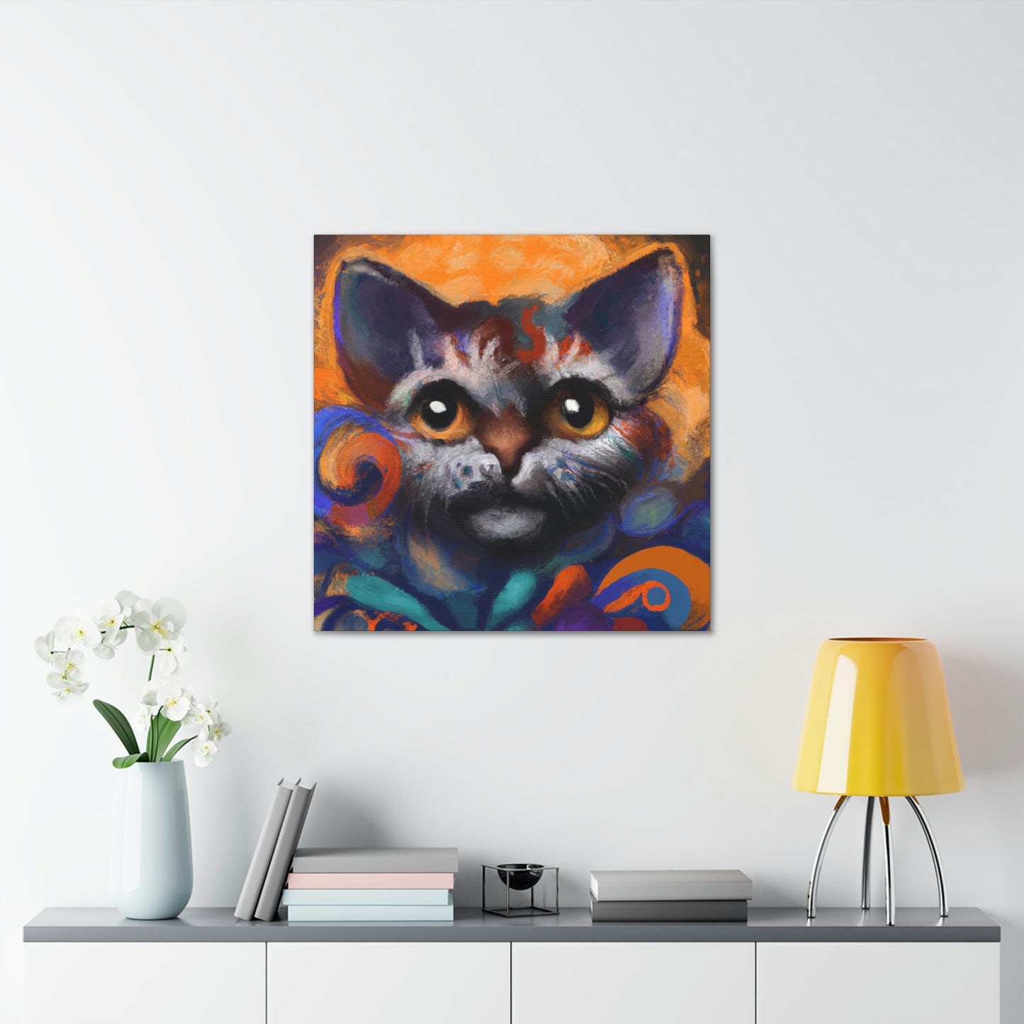 Floret Cat - Canvas