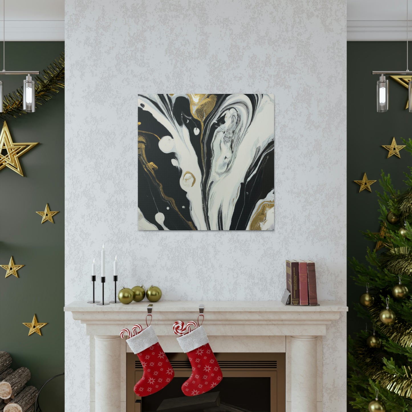 Captivating Chroma Splendor - Canvas