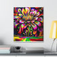 Groovy Bloom. - Canvas