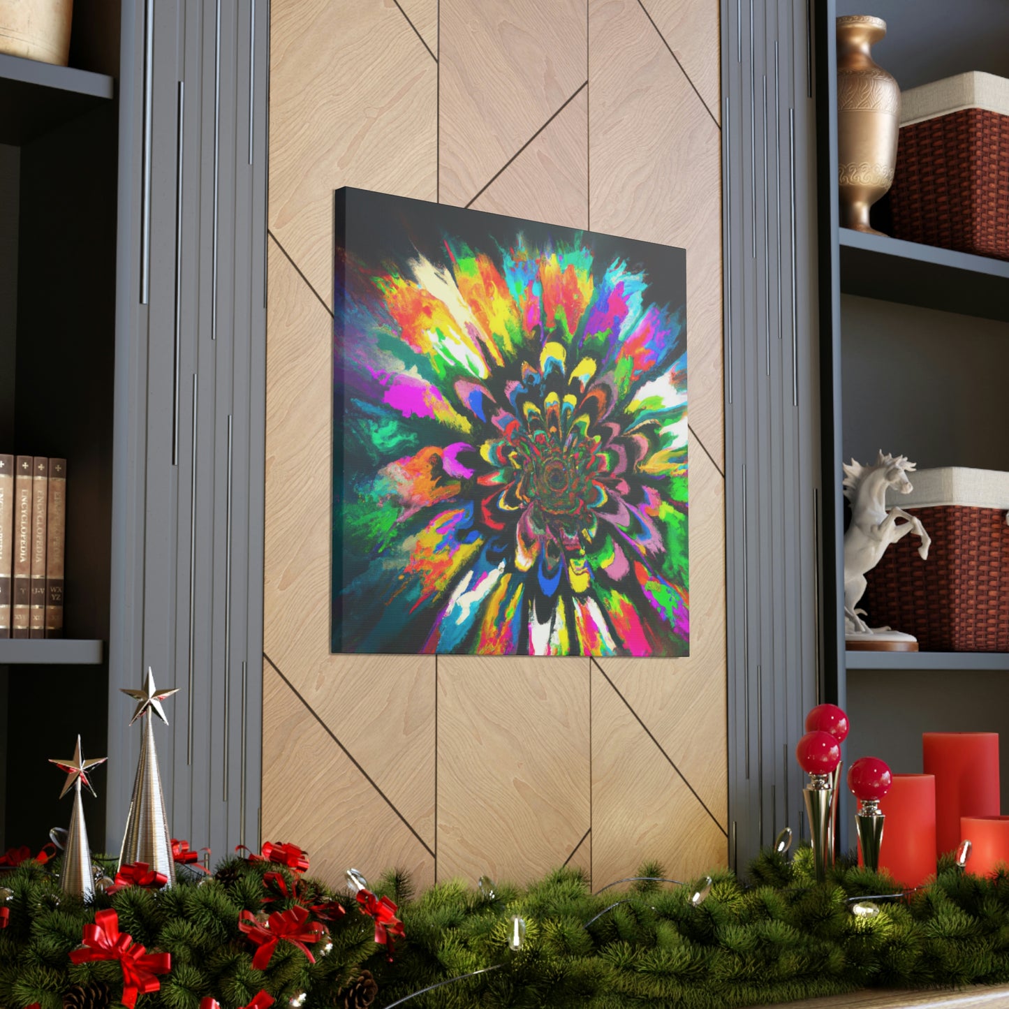 Vivid Flora. - Canvas