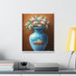 Floral Embellishment. - Canvas