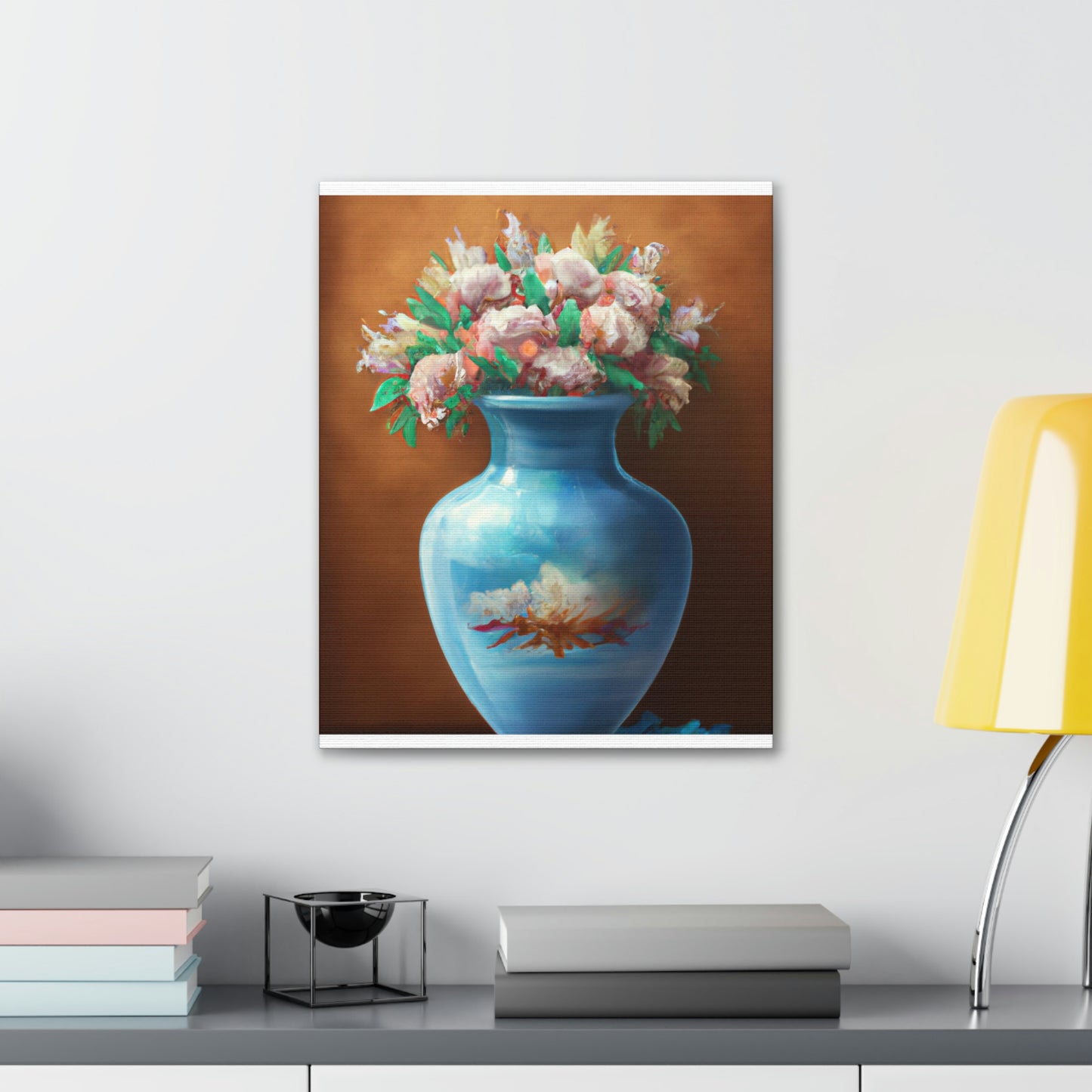 Floral Embellishment. - Canvas