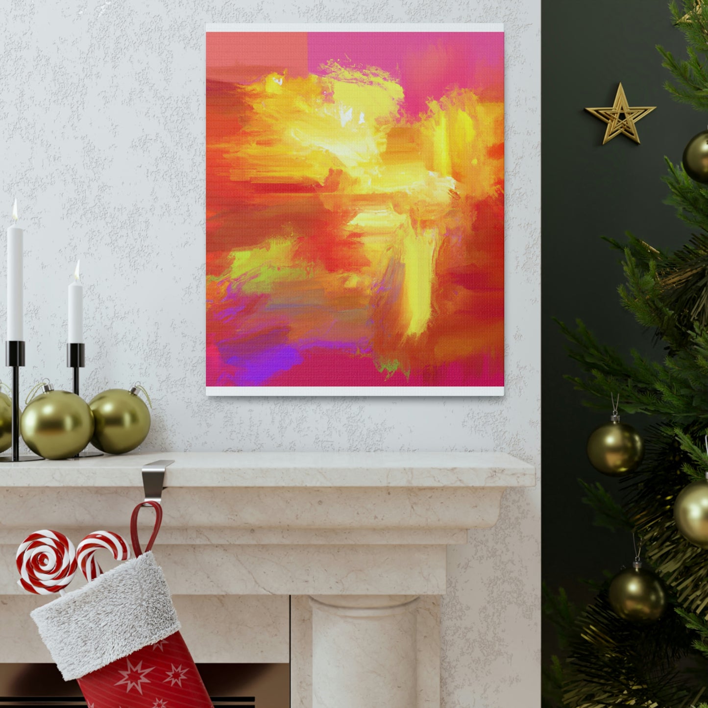 Cosmic Aura - Canvas