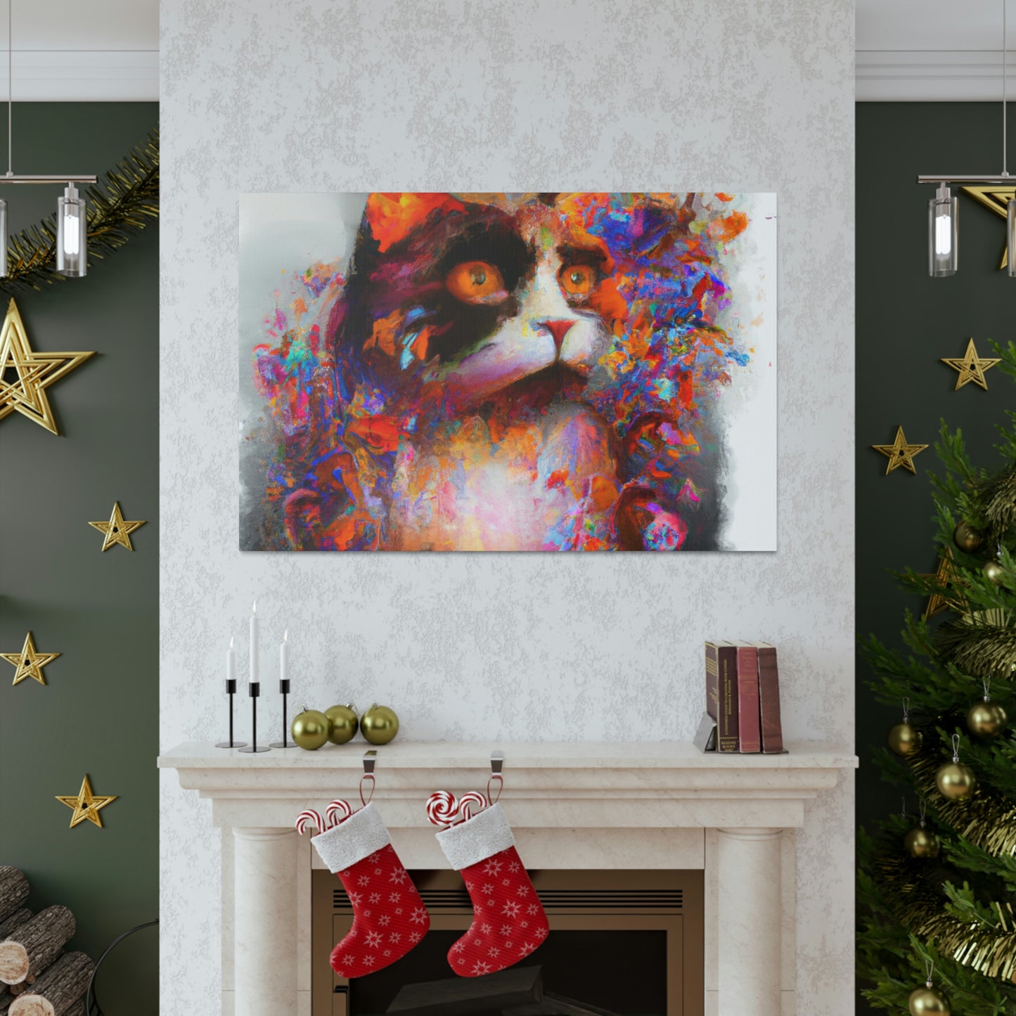"Kaleidocat" - Canvas