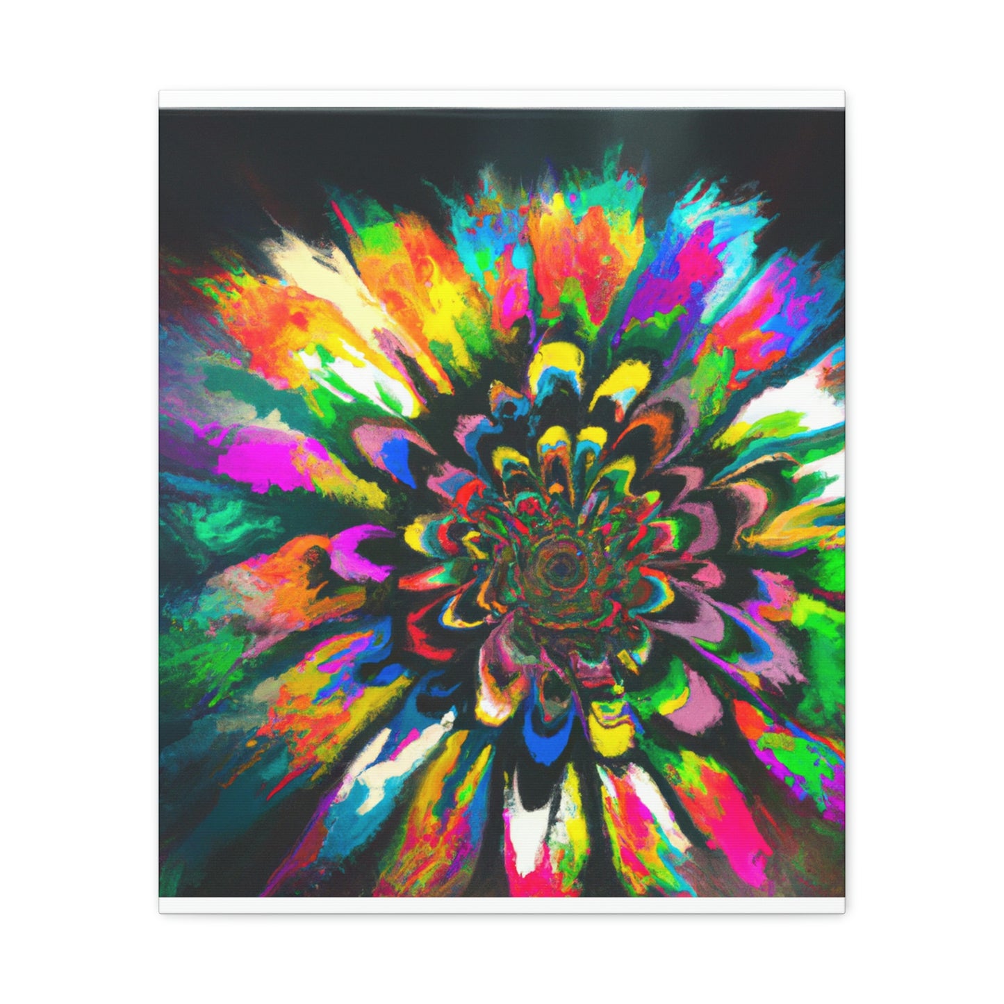 Vivid Flora. - Canvas