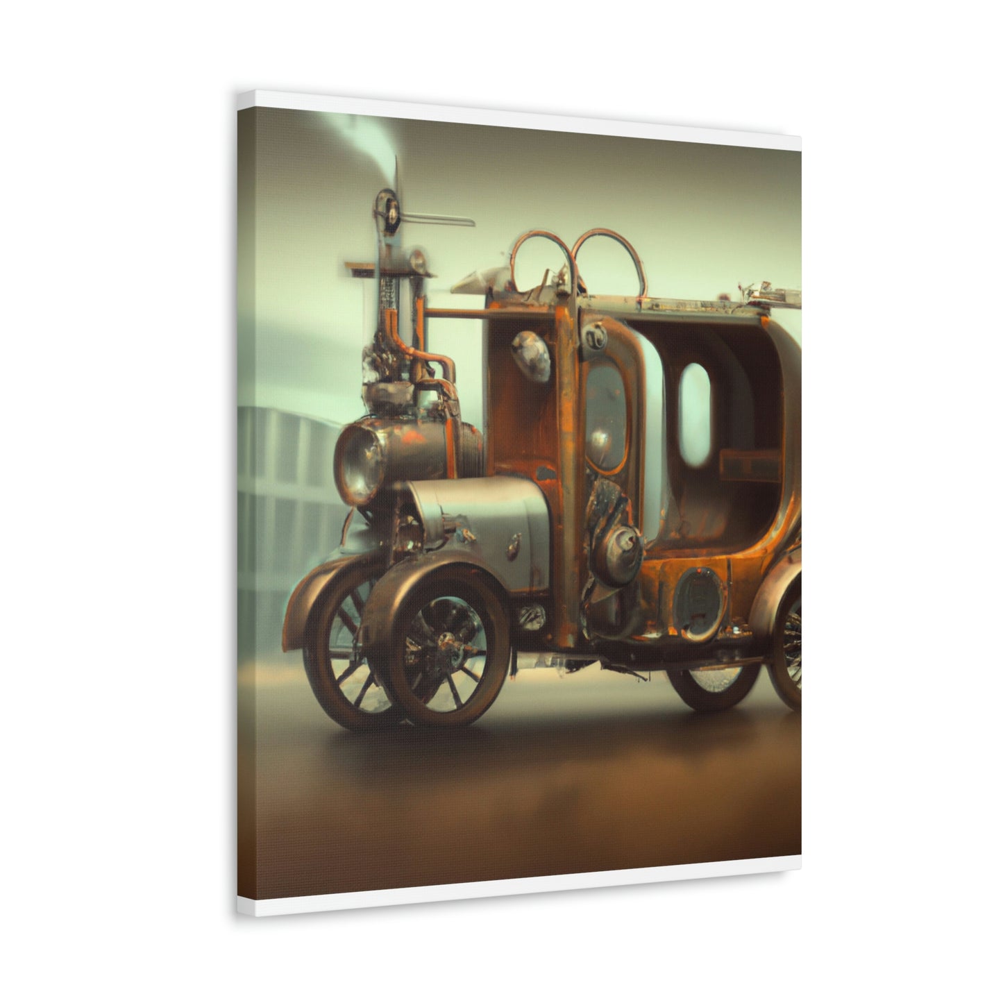 Steampunk Ride. - Canvas