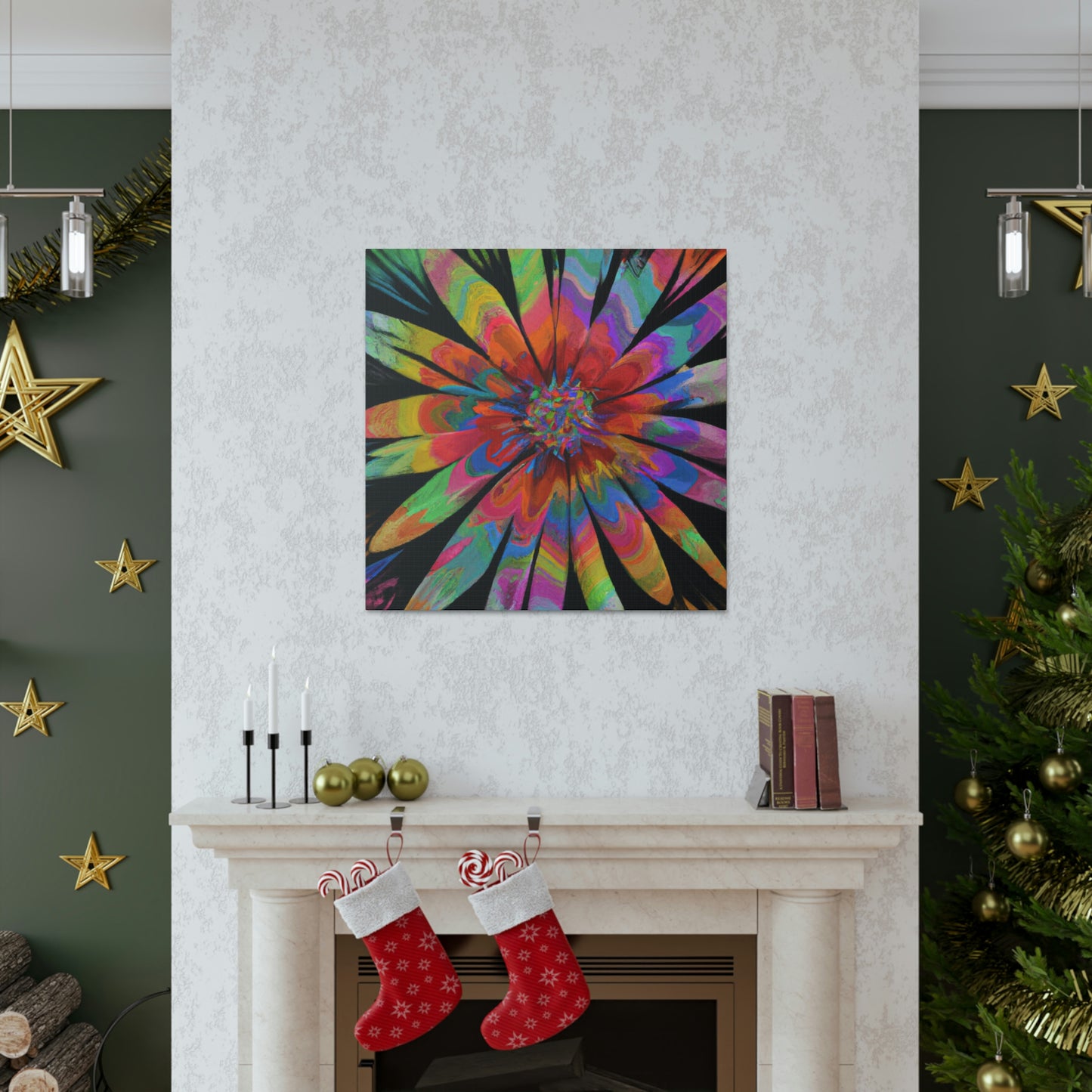 Vibrant Radiance. - Canvas