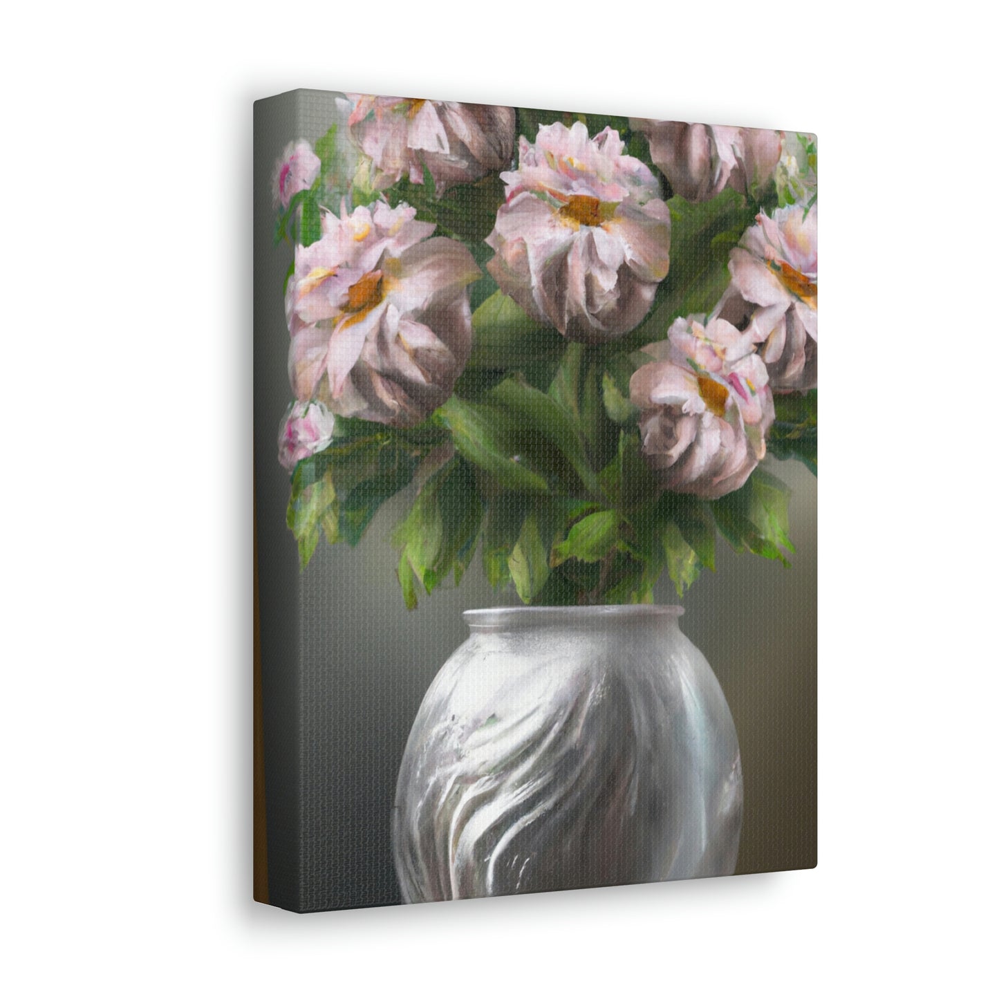 Vase Bouquet Bloom - Canvas