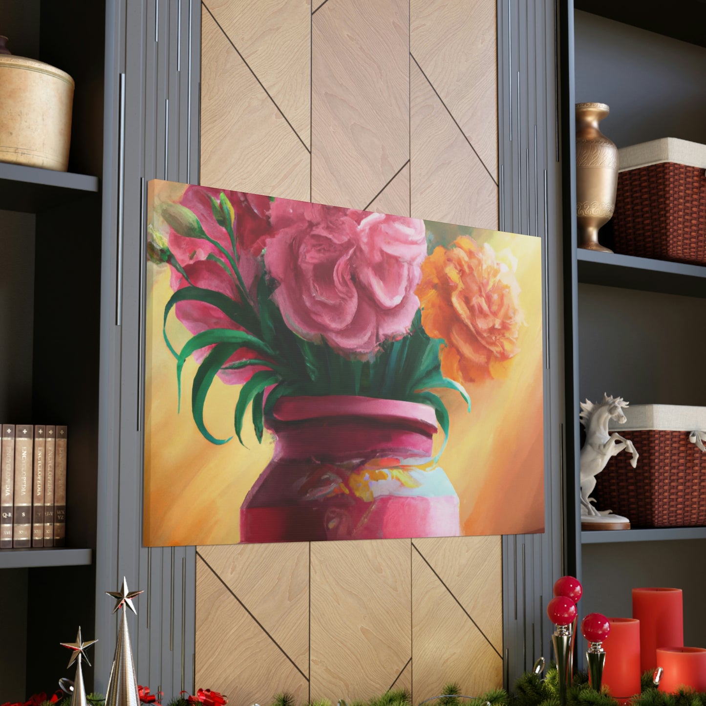 Vase Blossom Bliss - Canvas