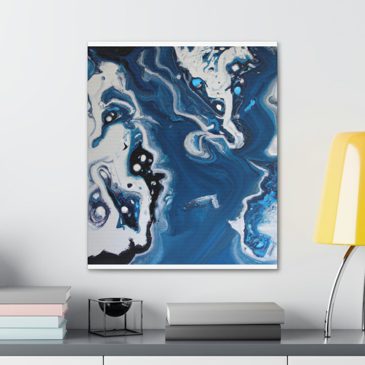 Twilight Swirls. - Canvas