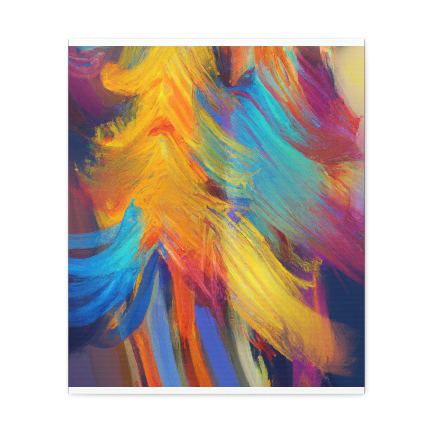 Colorful Brush Cords. - Canvas