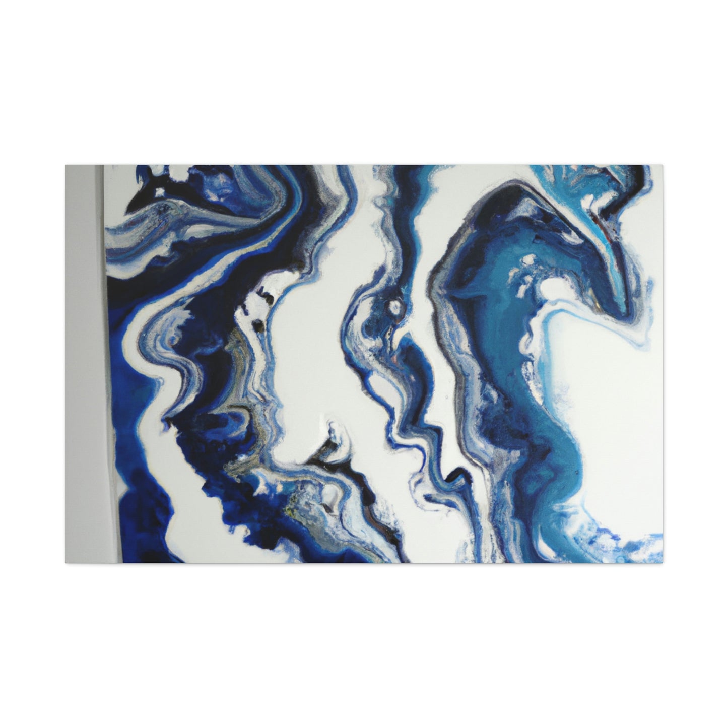 "Blue Bliss" - Canvas