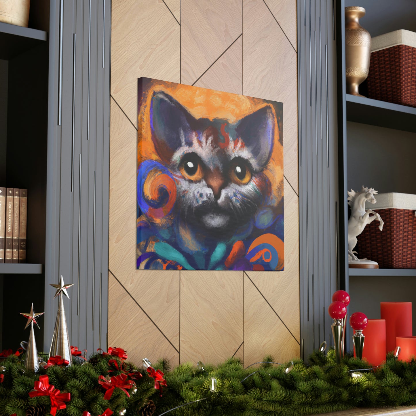 Floret Cat - Canvas