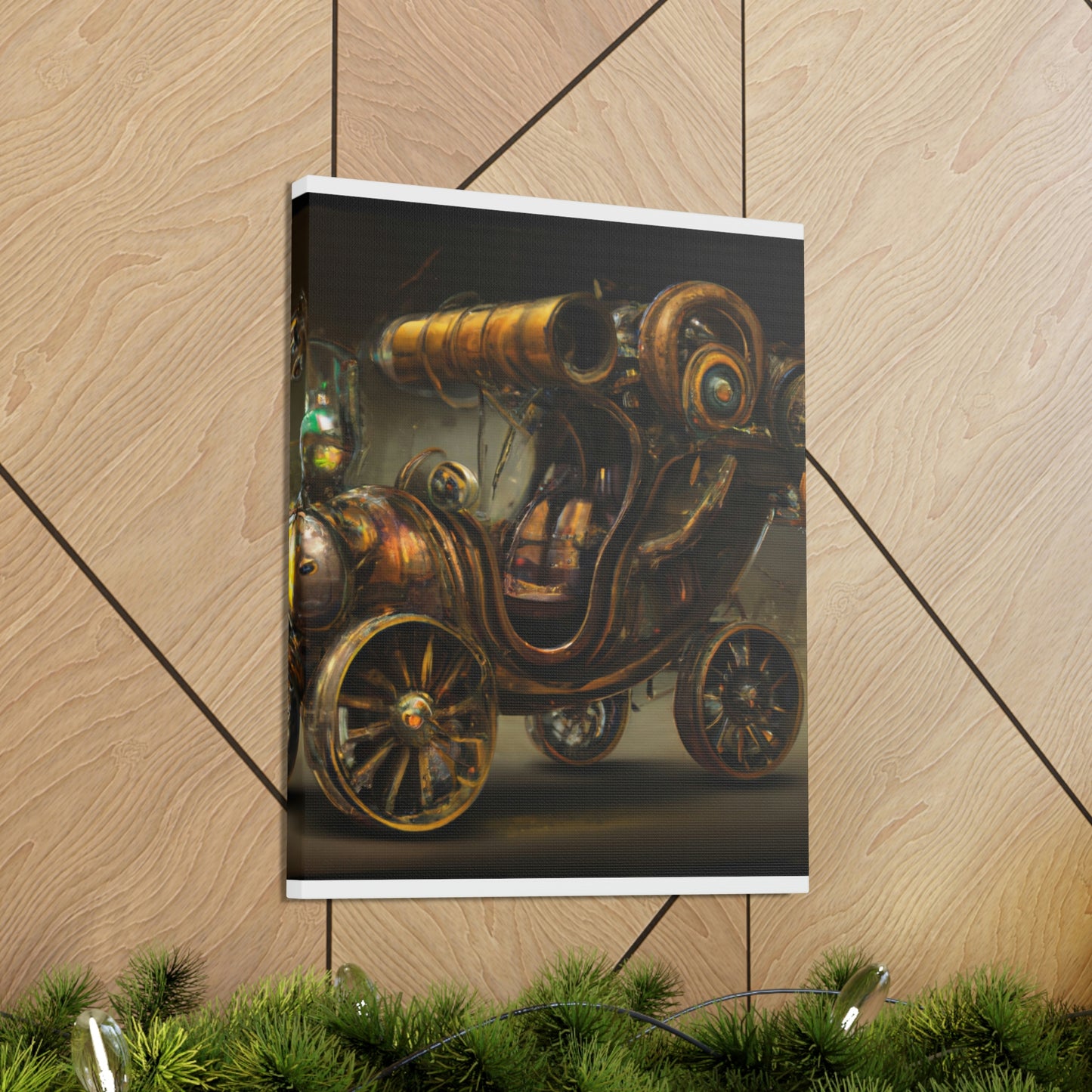 Steampunk Motorcar - Canvas