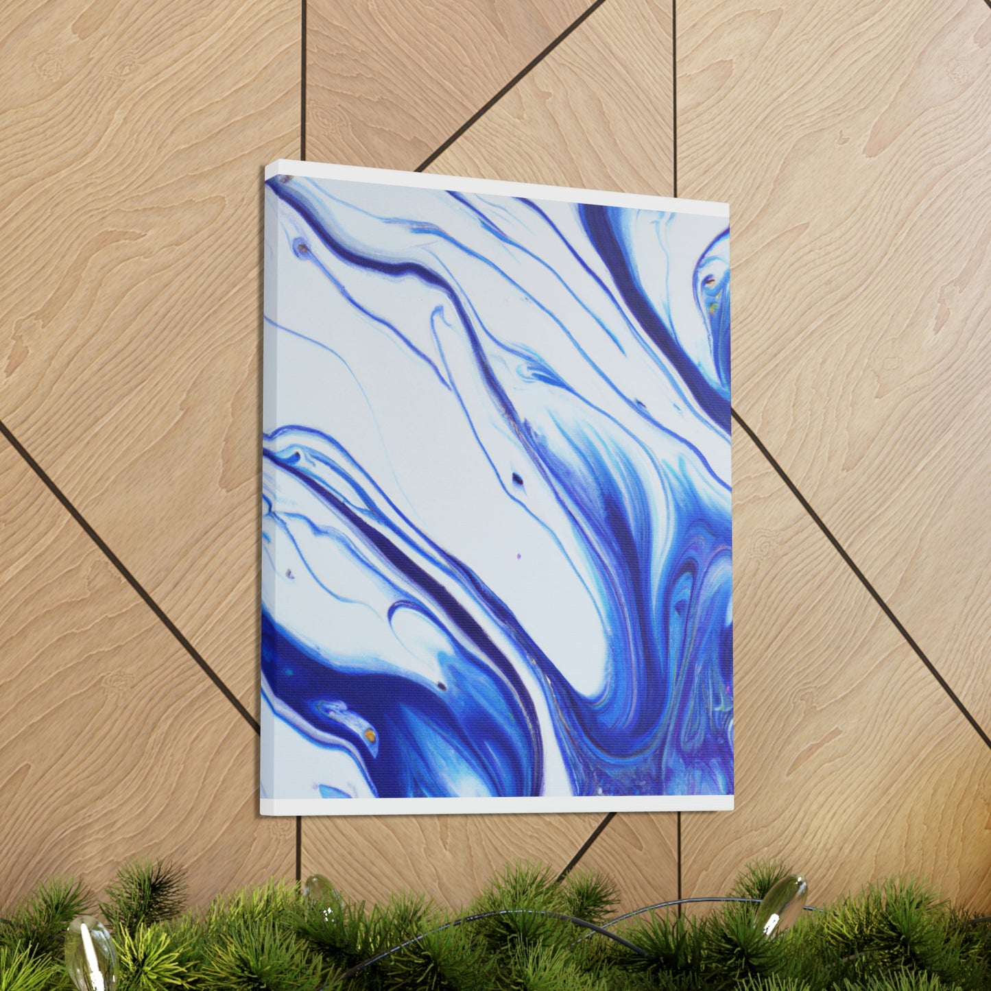 Aqua Sky. - Canvas