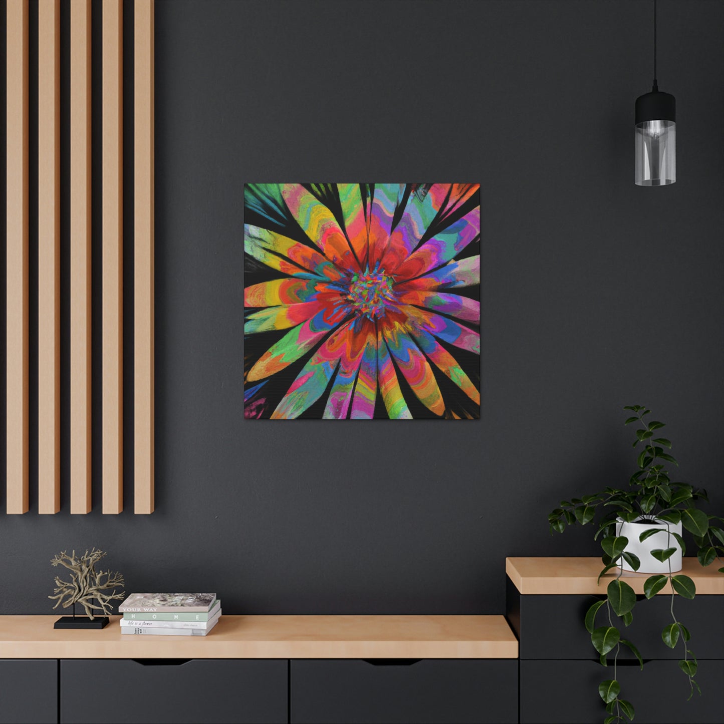 Vibrant Radiance. - Canvas