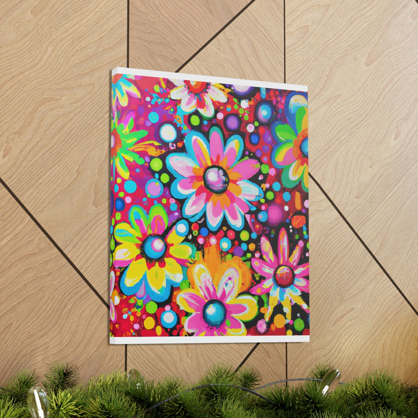 Vibrant Bloom. - Canvas