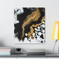 Glittering Ebony Cosmos - Canvas