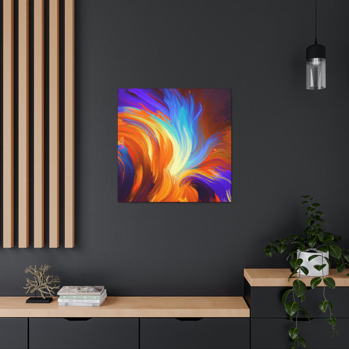 Frost Haze. - Canvas