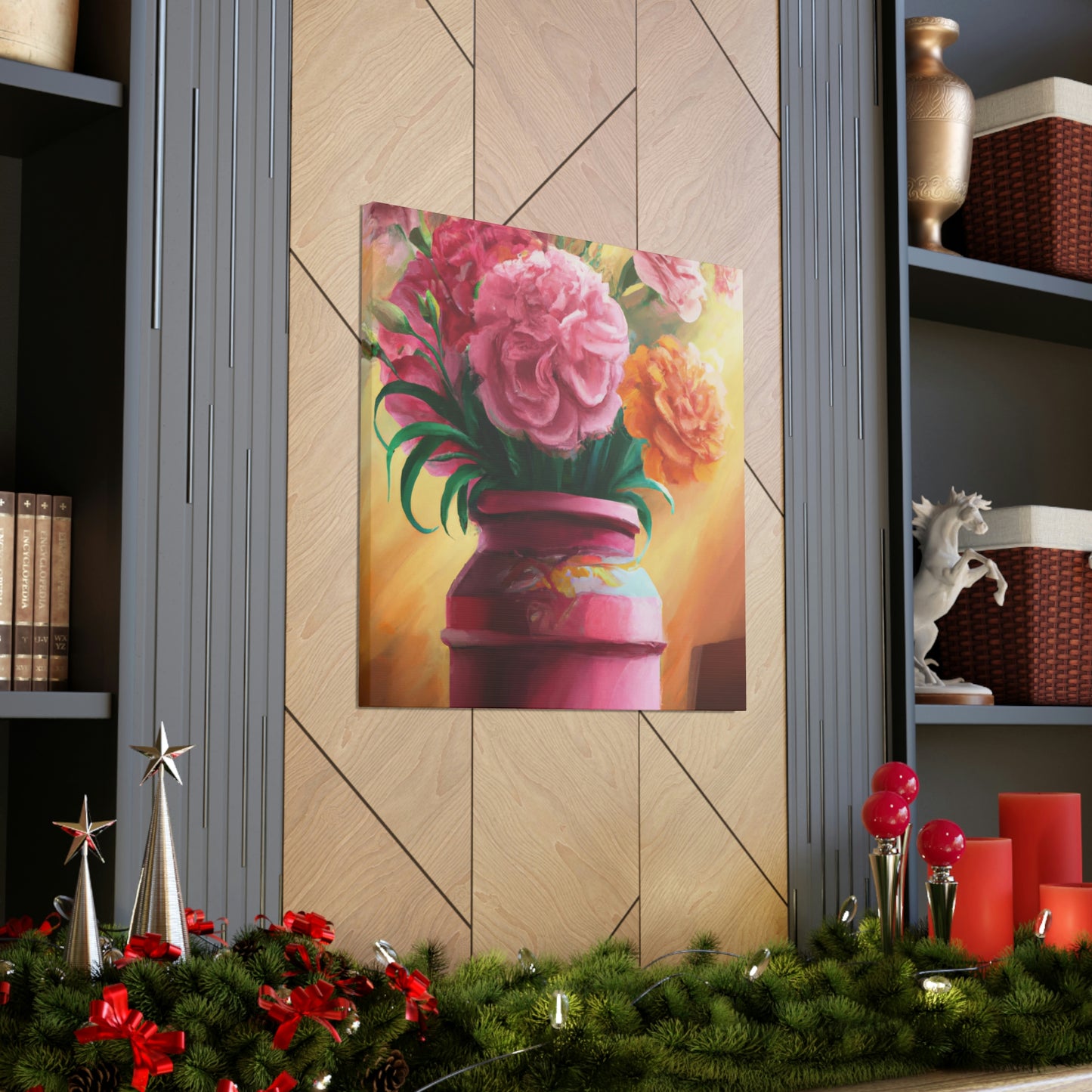 Vase Blossom Bliss - Canvas