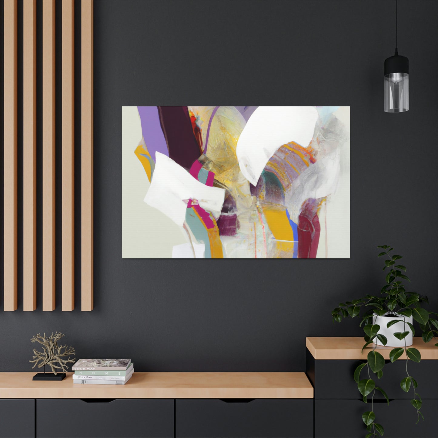 Vibrant Aura - Canvas