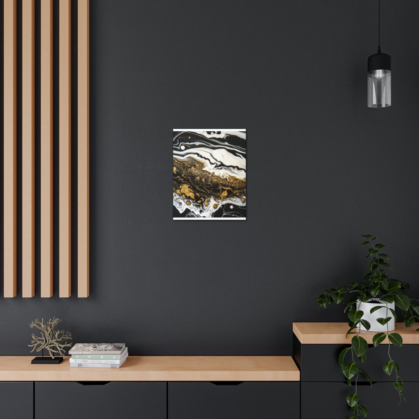 Cosmic Hues Sparkle. - Canvas