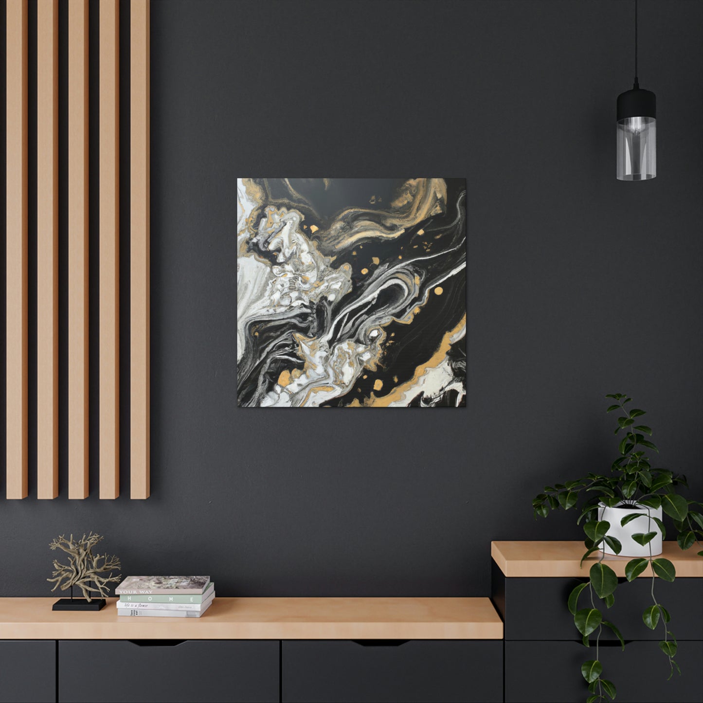 Opulent Oracle Fluid - Canvas