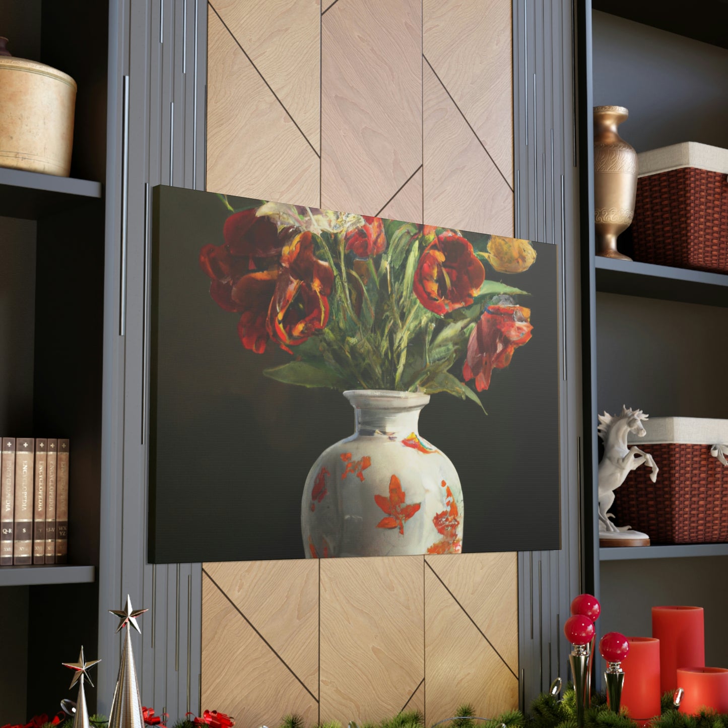 Bloomful Bouquet. - Canvas
