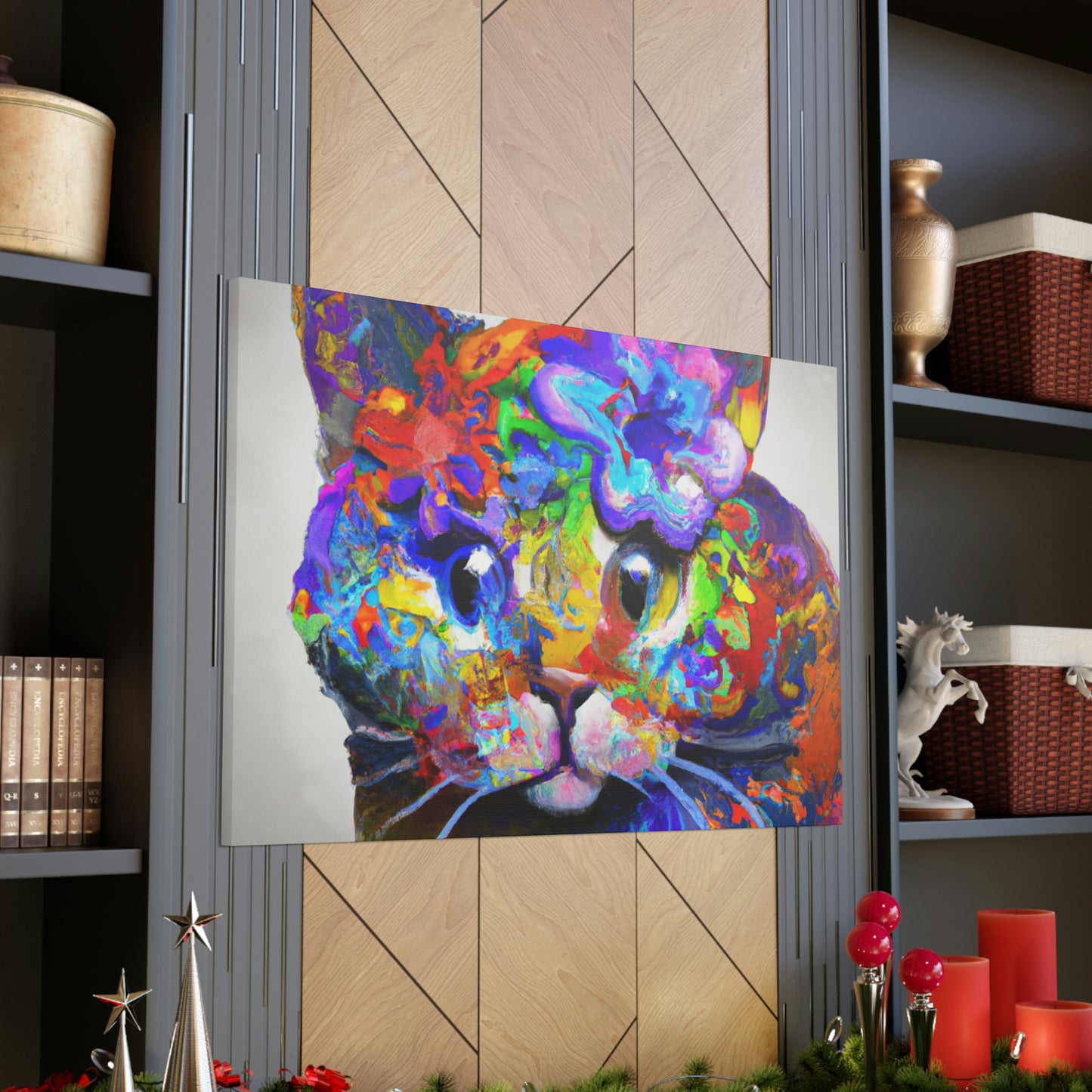 Dreamy Feline - Canvas