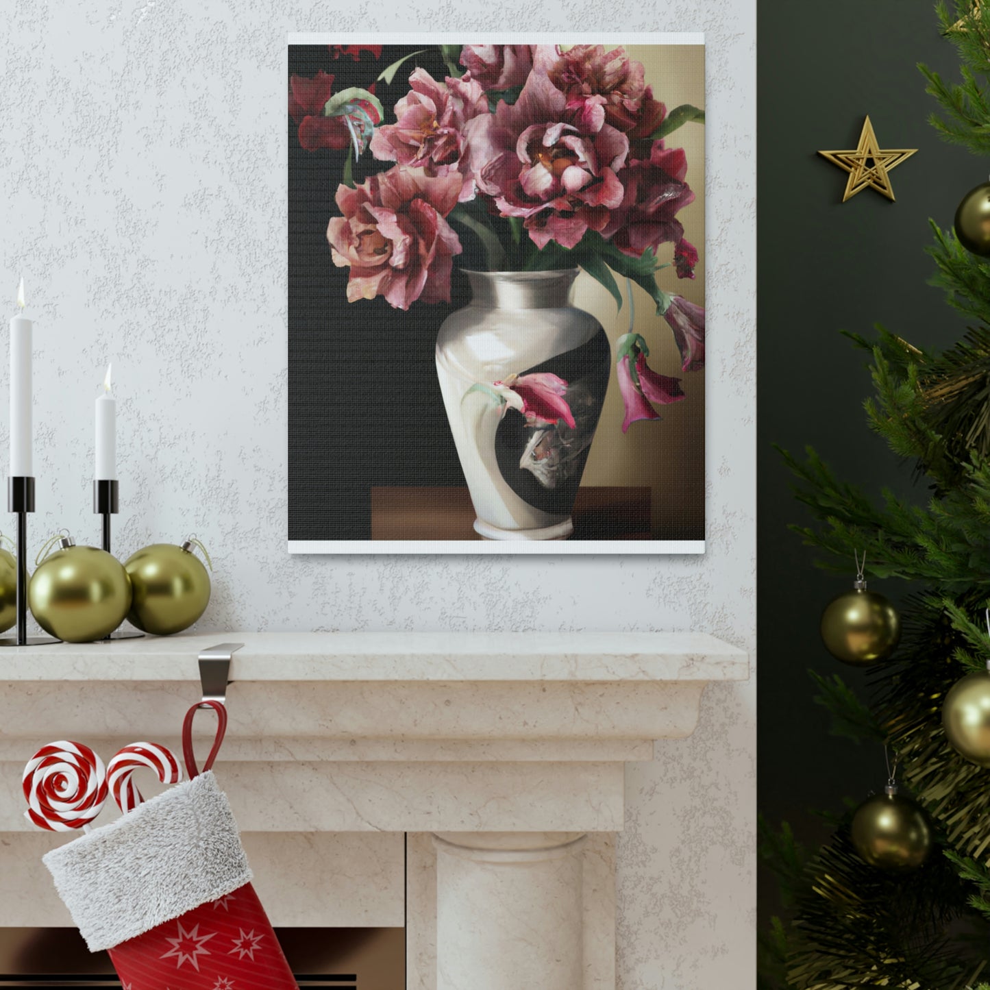 Floral Vibrance Bliss - Canvas
